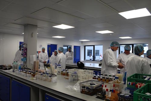 Als Open day tour of microbiology