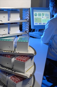 An operator with EuroCryo, Europe’s largest research biobank