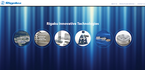 Rigaku Website