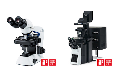 iF awards recognise Olympus smart microscope design