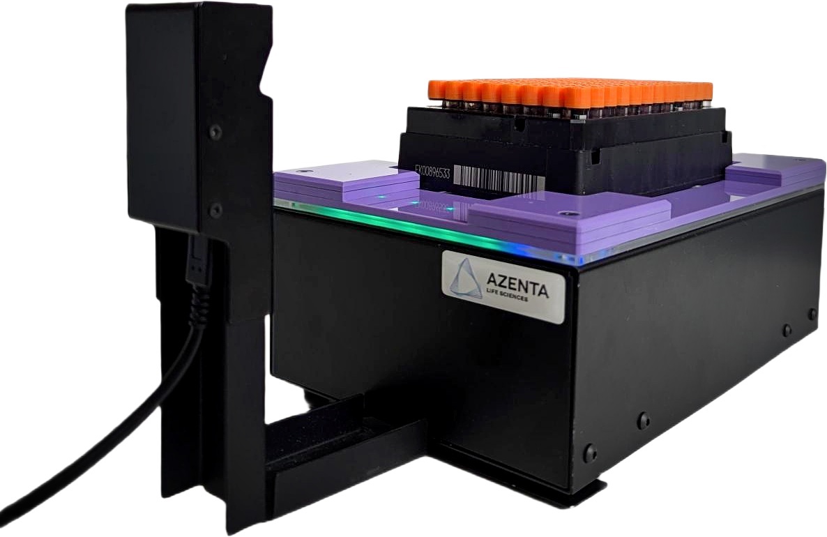 The First Fully Networked 2D-Coded Tube Readers