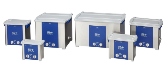 Elmasonic E Plus line of 37 kHz benchtop ultrasonic cleaners