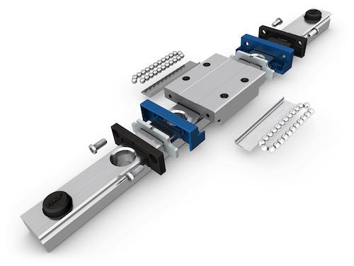 LLS miniature profile rail guides