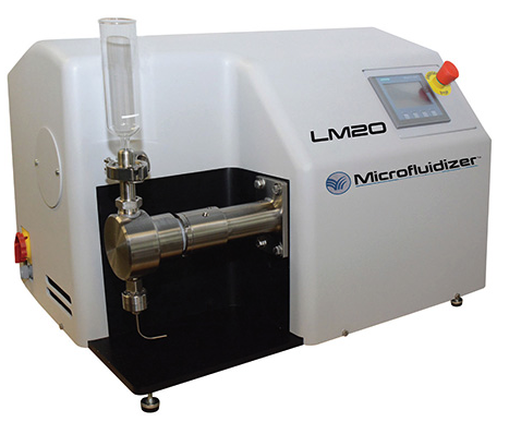 LM20 Microfluidizer High Shear Fluid Processor