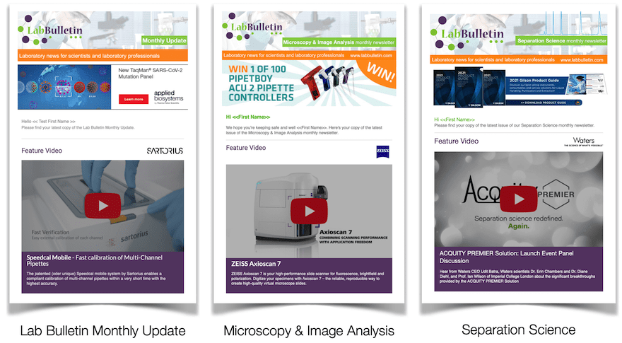 Newsletters from Lab Bulletin