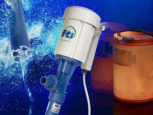 Shorter Shaft Electric Drum Pump is Ideal for Smaller Containers
