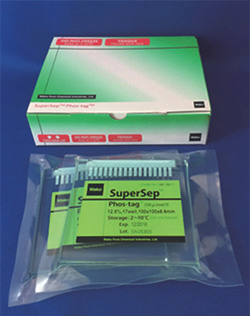Phos-tag SuperSep pre-cast acrylamide gel range