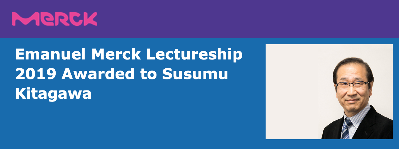 Merck-Lectureship-2019-Awarded-to-Susumu-Kitagawa