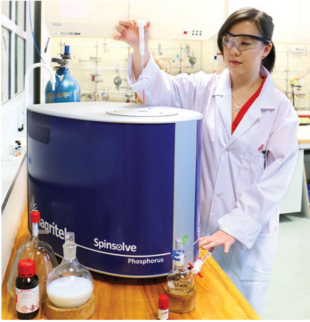 Spinsolve Phosphorus benchtop NMR spectrometer