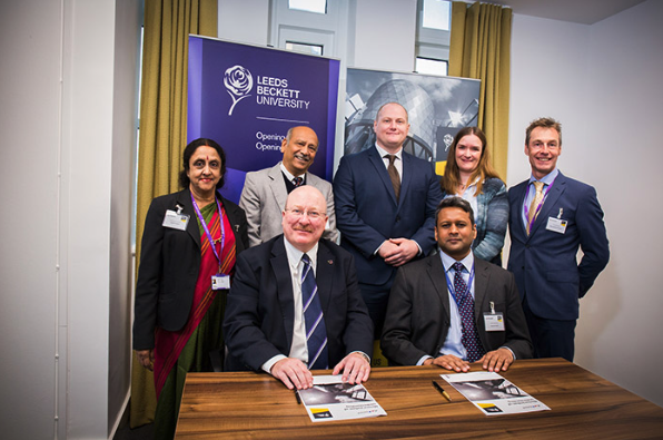 The signing of an official Memorandum of Understanding