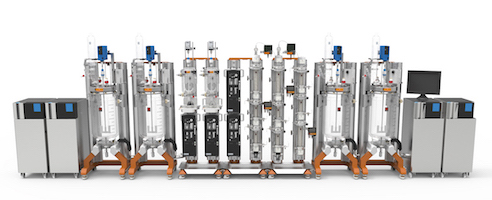 Titan system for flow chemistry