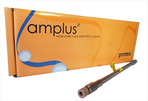 Amplus wide-pore core shell HPLC columns