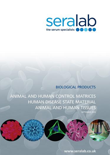 Sera Lab introduces new BioProducts catalogue