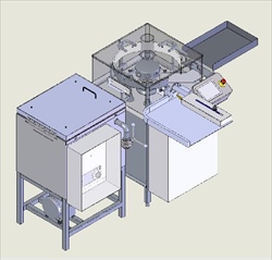 RW-250 Rotary Vial Washer 