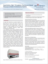 Quantitative, High- Throughput, Fluorescent-Based Bioassay to Detect Schistosoma Viability