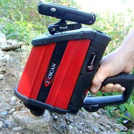 Exoscan handheld FTIR analyzer for geoscience applications