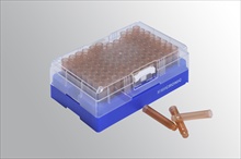 Micronic amber storage tubes 