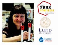 Professor Sara Linse will highlight the Fluidity One-W as an influential technology for protein interaction analysis during plenary lecture at FEBS 2019.