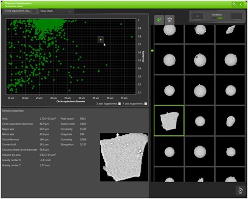 Phenom ParticleMetric software