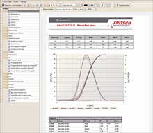Fritsch software screenshot