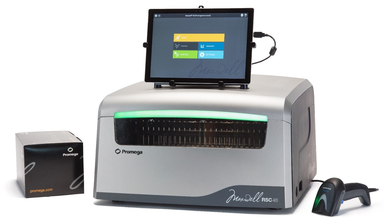 Promega-Demonstrating-Maxwell-RSC48-Automated-Nucleic-Acid-Extraction-Platform-2019-Festival-Genomics