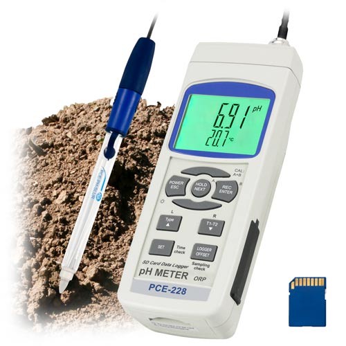 pH meter PCE-228SLUR